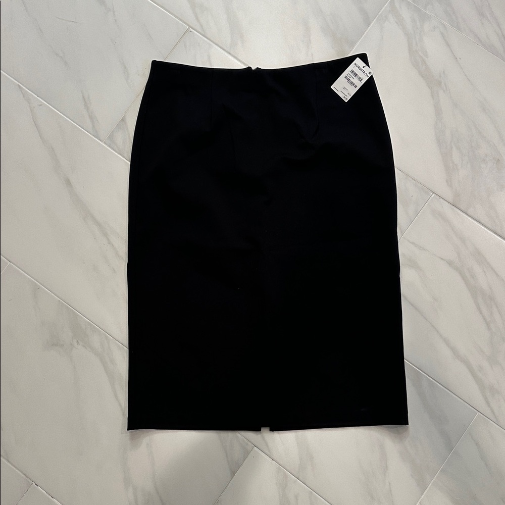 Elegant Black Pencil Skirt